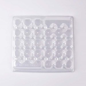 30-hole egg plate special lid transparent [800p box]